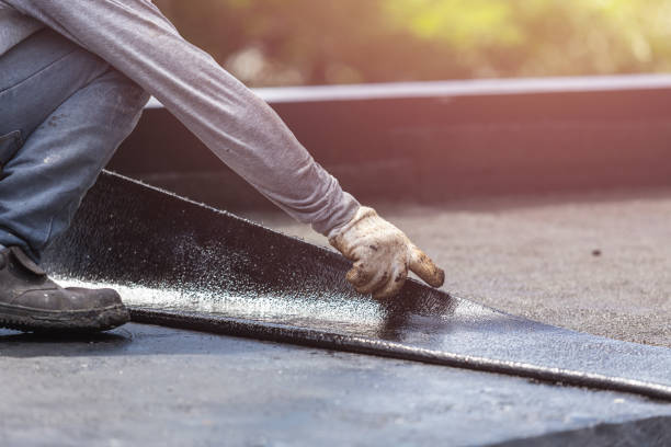 Professional Interior Drainage System technician working in Riviera Beach, MD